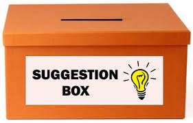 image of a suggestion box